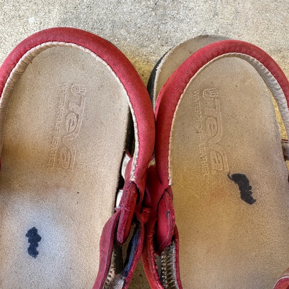 Red Teva - Women's Sandals - Picture 2 of 6